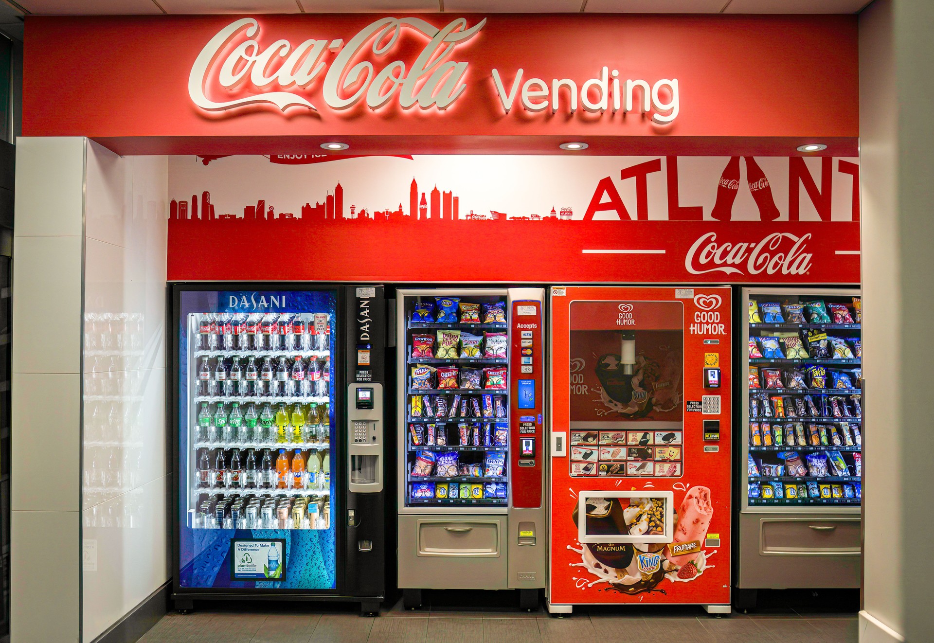 Vending machines in Atlanta